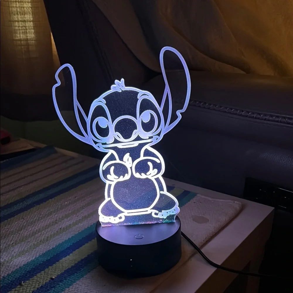 Stitch Night Light Multi Color LED - Picture 5 of 9